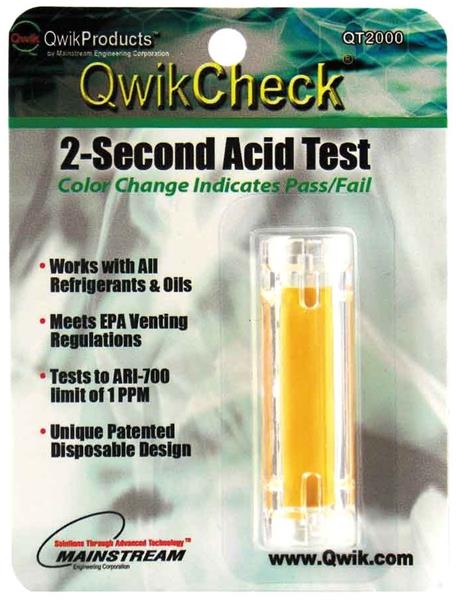  - Acid Tests and Neutralizers